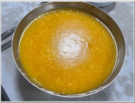 추운 겨울에는 호박죽~~~